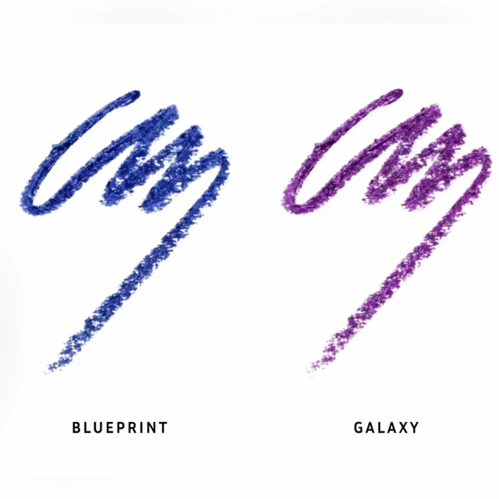 Dual-Ended High Definition Gel Eyeliner - Blue and Plum